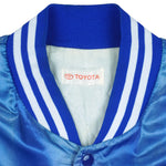 MLB (Toyota) - Dodgers Hideo Nomo Button-Up Satin Jacket 1995 Large