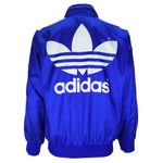 Adidas - Blue Big Logo Windbreaker 1990s Large Vintage retro