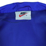 Nike - Blue Embroidered Windbreaker 1990s Large