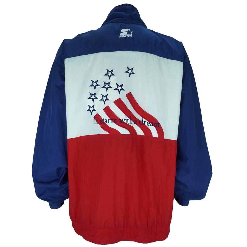 Starter - Atlanta Olympics Team USA Windbreaker 1996 Large