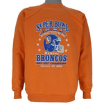 NFL (Trench) - Denver Broncos AFC Champions Crew Neck Sweatshirt 1987 Medium