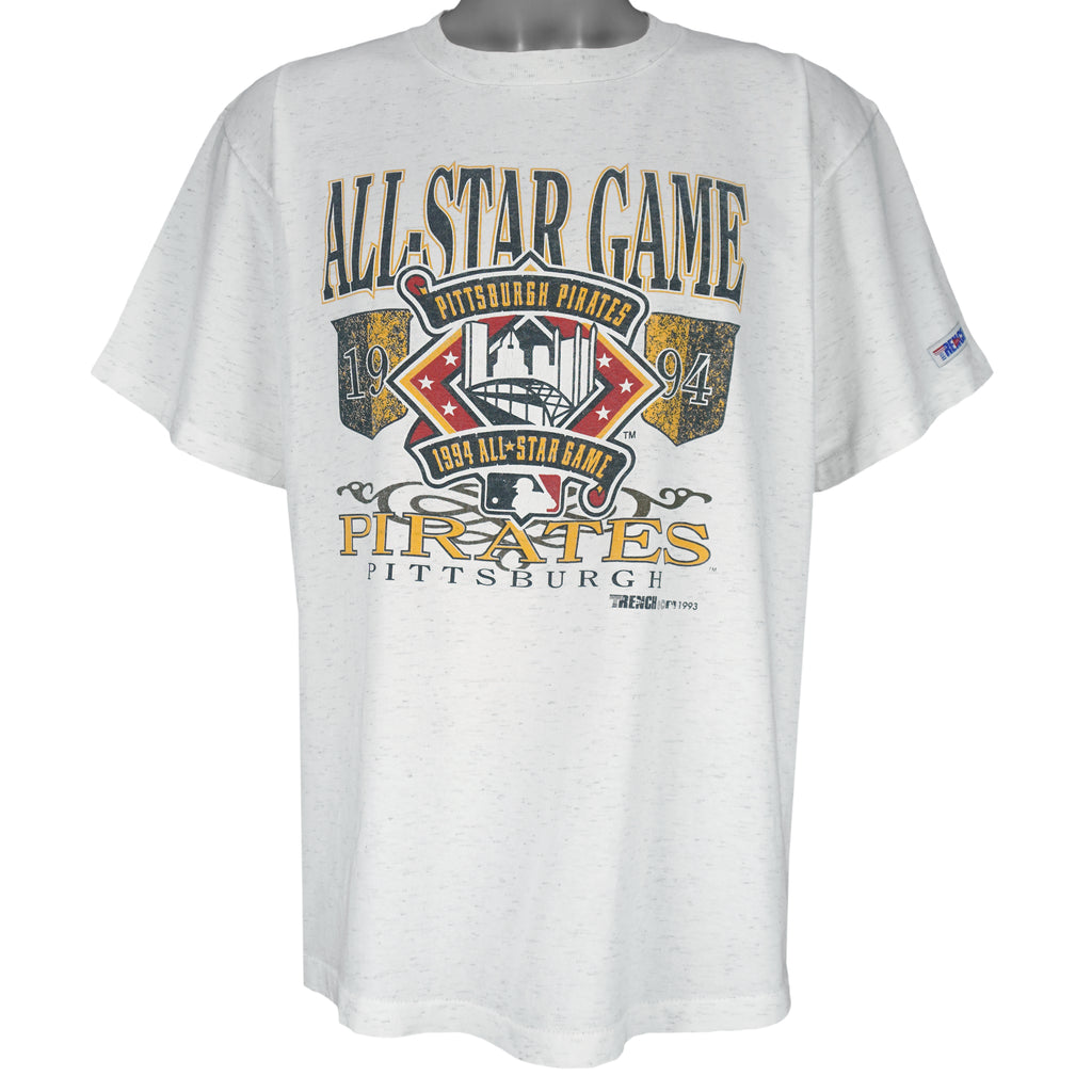 MLB (Trench) - Pittsburgh Pirates All-Star Game T-Shirt 1994 X-Large vintage retro baseball