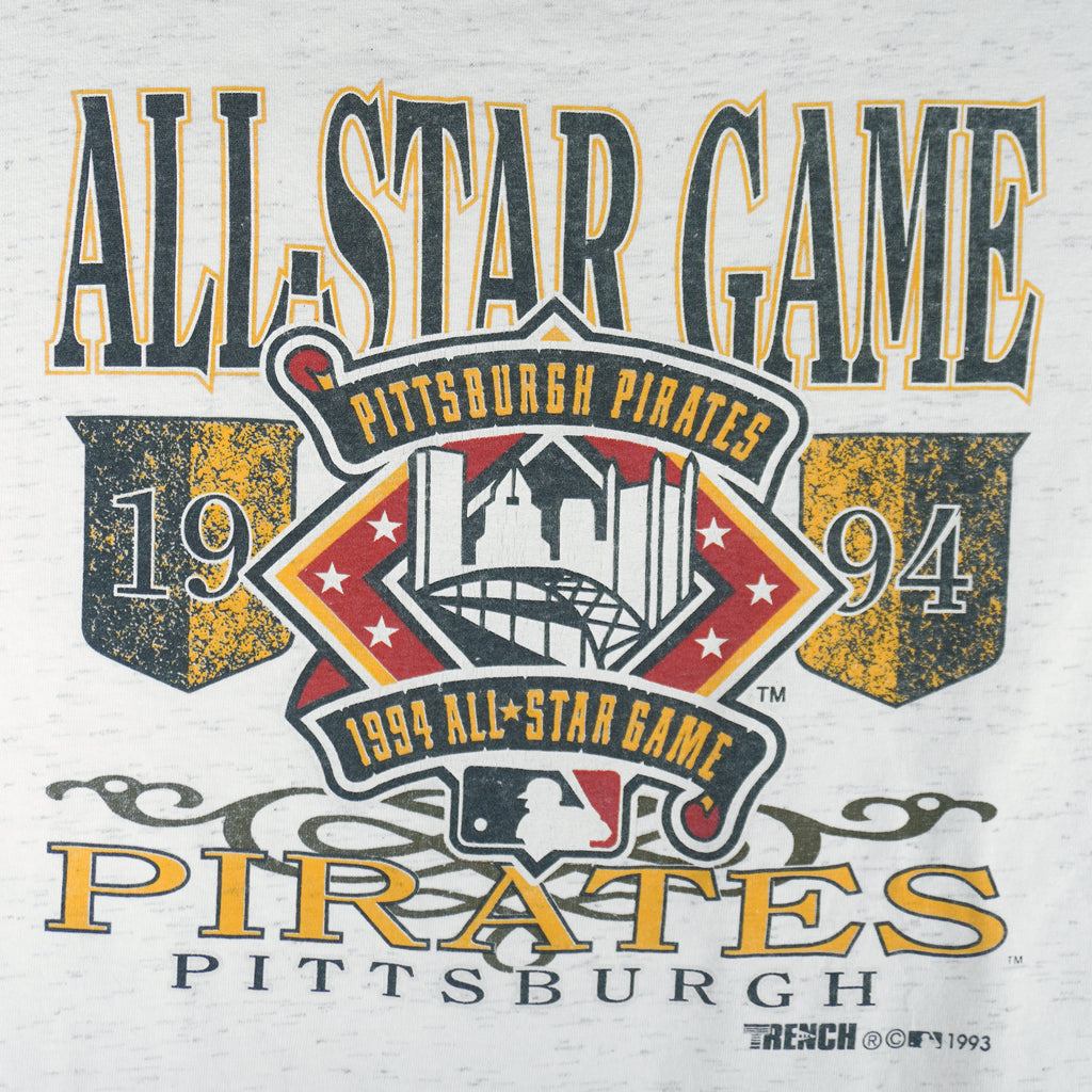 MLB (Trench) - Pittsburgh Pirates All-Star Game T-Shirt 1994 X-Large vintage retro baseball