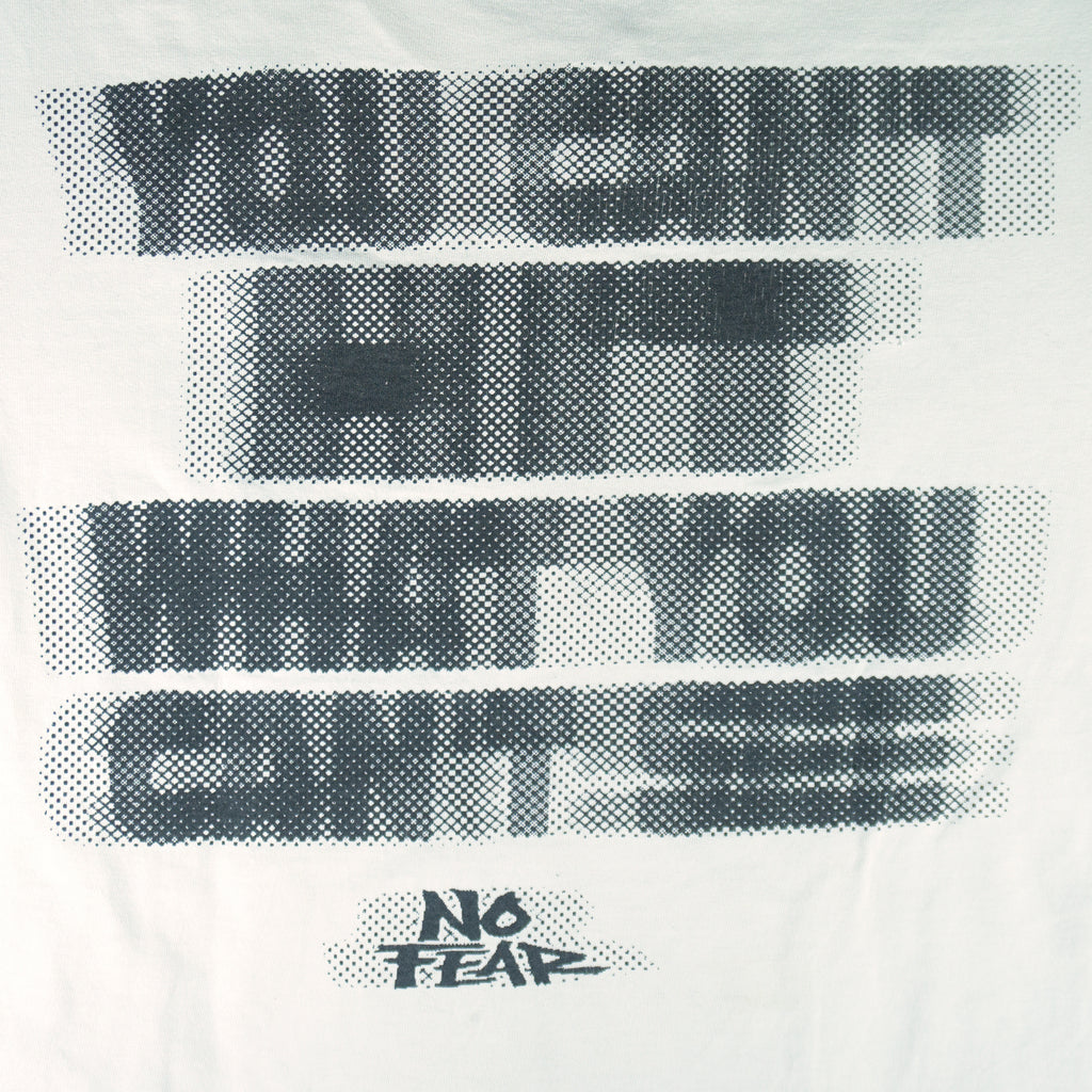 Vintage (No Fear) - You Can't Hit What You Can't See T-Shirt 1990s Medium Vintage retro