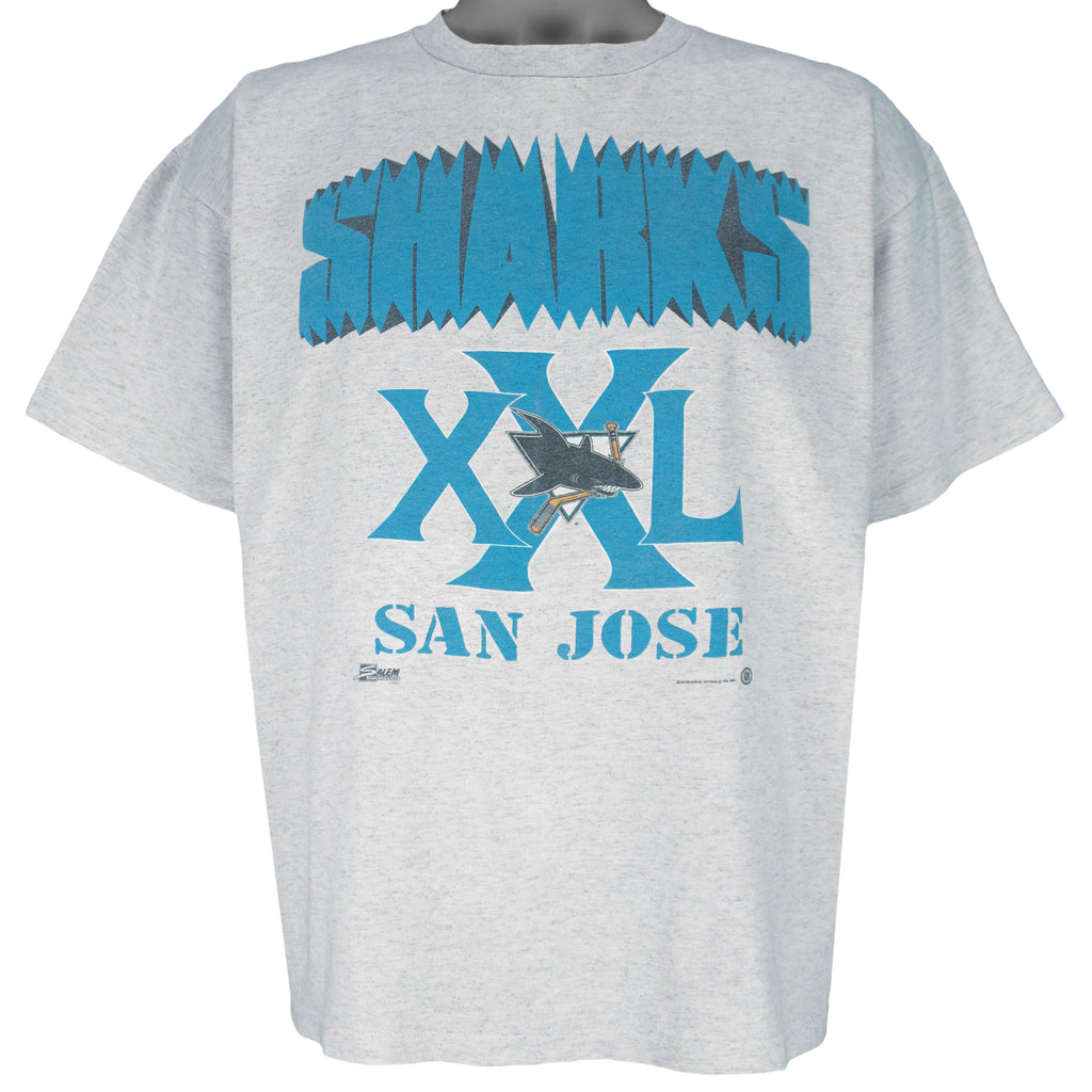 NHL (Salem) - San Jose Sharks T-Shirt 1990s X-Large