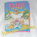 Vintage (Camel) - Beach Club Wish You Were Here T-Shirt 1990s X-Large