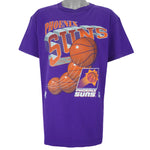 NBA (Tultex) - Phoenix Suns T-Shirt 1990s X-Large vintage retro basketball