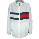 Tommy Hilfiger - Athletics Zip-Up Hooded Windbreaker 1990s X-Large Vintage Retro