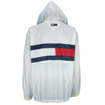 Tommy Hilfiger - Athletics Zip-Up Hooded Windbreaker 1990s X-Large