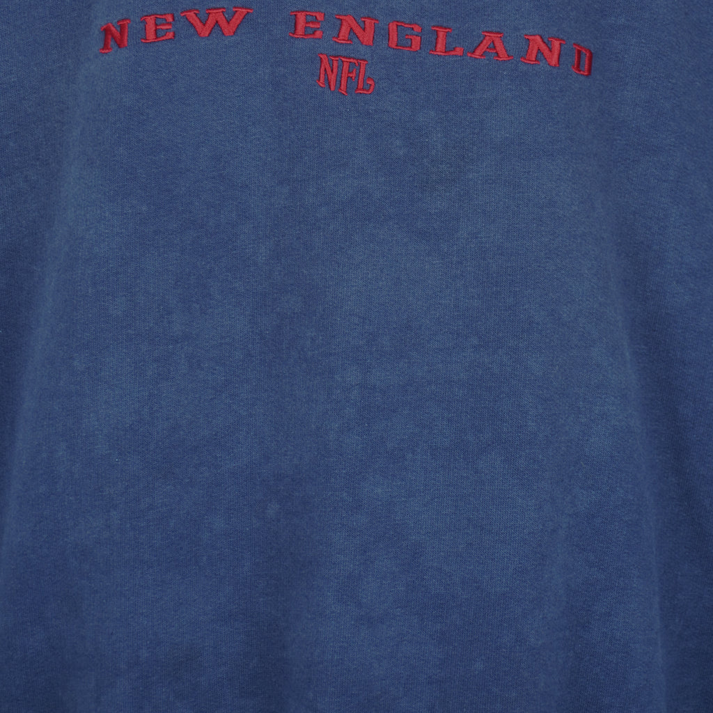 NFL - New England Patriots Crew Neck Sweatshirt 1990s Large Vintage Retro Football