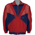 Puma - Red & Blue Colorblock Windbreaker 1990s Medium