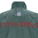 NFL (Adidas) - Tampa Bay Buccaneers Windbreaker Jacket 1990s Medium Vintage Retro Football