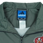 NFL (Adidas) - Tampa Bay Buccaneers Windbreaker Jacket 1990s Medium Vintage Retro Football