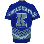 NCAA (Salem) - Kentucky Wildcats All Over Print Fan Jersey T-Shirt 1990s Large Vintage retro Football College