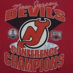 NHL (Hanes) - New Jersey Devils Conference Champions T-Shirt 2001 Medium