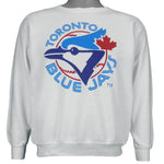 MLB - Toronto Blue Jays Crew Neck Sweatshirt 1990s Large vintage retro baseball