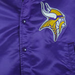 NFL (Chalk Line) - Minnesota Vikings Satin Jackets 1990s Large vintage retro football