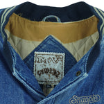 Vintage (MV) - Snapple Natural Beverages Button-Up Denim Jacket 1990s X-Large vintage retro