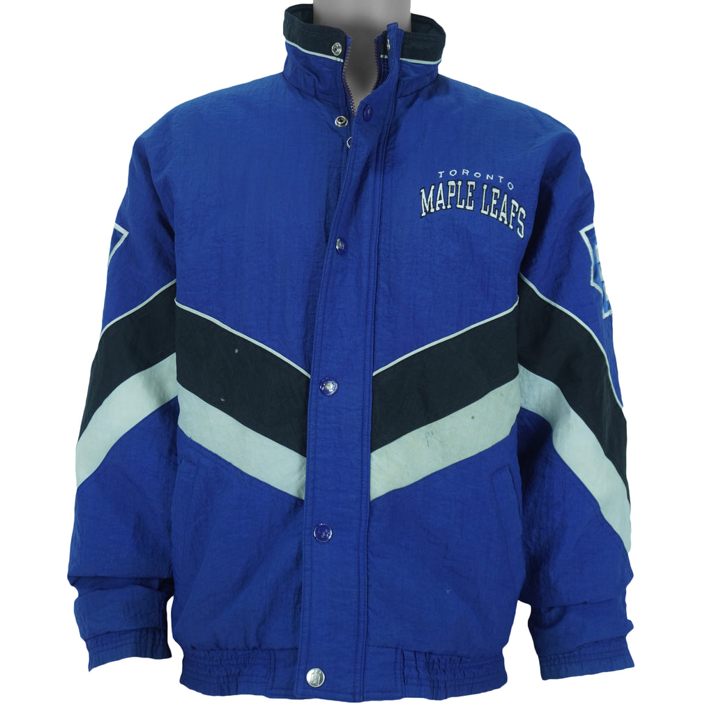 Starter - Toronto Maple Leafs Puffer Jacket 1990s Medium