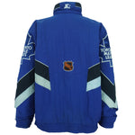 Starter - Toronto Maple Leafs Puffer Jacket 1990s Medium