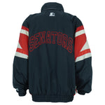 Starter - Ottawa Senators Big Logo Windbreaker 1990s Large vintage retro hockey