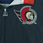 Starter - Ottawa Senators Big Logo Windbreaker 1990s Large vintage retro hockey