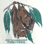 Vintage (Hanes) - Bat Conservation International Graphic T-Shirt 1990s Large Vintage Retro