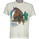 Vintage (Signal) - Busch Gardens Williamsburg Horse T-Shirt 1990s Large