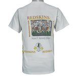 NFL (Jerzees) - Washington Redskins Robert F. Kennedy Stadium T-Shirt 1990s Medium Vintage Retro Football