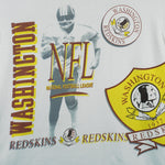 NFL (Jerzees) - Washington Redskins Robert F. Kennedy Stadium T-Shirt 1990s Medium Vintage Retro Football