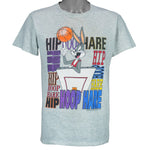 Looney Tunes - Bugs Bunny "Hip Hoop Hare" Basketball T-Shirt 1992 Medium