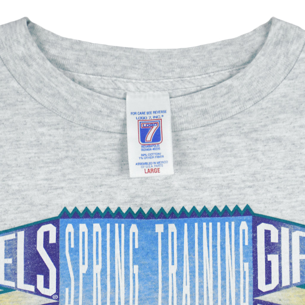 MLB (Logo 7) - Cactus League Spring Training T-Shirt 1998 Large Vintage Retro Baseball