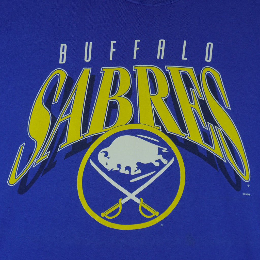 NHL (Hanes) - Buffalo Sabres Single Stitch T-Shirt 1990s XX-Large