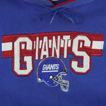 NFL - New York Giants Embroidered Hooded Sweatshirt 1990s X-Large Vintage Retro Football