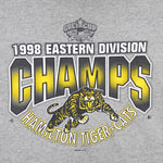 Starter - CFL Hamilton Tiger Cats Grey Cup Champs T-Shirt 1998 X-Large Vintage Retro Football