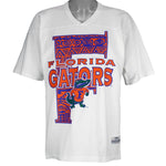 NCAA (Bike) - Florida Gators V-Neck T-Shirt 1990s Medium