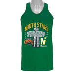 NHL (Logo 7) - Minnesota North Stars Stanley Cup Sleeveless Shirt 1991 Medium