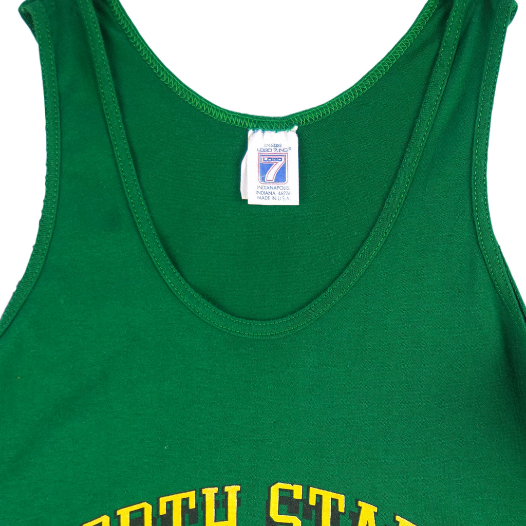 NHL (Logo 7) - Minnesota North Stars Stanley Cup Sleeveless Shirt 1991 Medium Vintage Retro Hockey