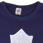 NHL (Ravens) - Toronto Maple Leafs Spell-Out T-Shirt 1990s Large Vintage Retro Hockey