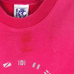 Nike - International Pink Embroidered Sweatshirt 1990s Small Vintage Retro