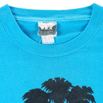 Vintage (B.B.A) - L.A. Palm Tree T-Shirt 1990s Large Vintage Retro