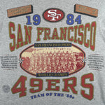 NFL (Long Gone) - San Francisco 49ers Team Of The 80s T-Shirt 1992 Large Vintage Retro Football