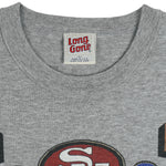 NFL (Long Gone) - San Francisco 49ers Team Of The 80s T-Shirt 1992 Large Vintage Retro Football