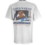 Vintage (Coed) - Coed Naked Plumbing T-Shirt 1990s Large