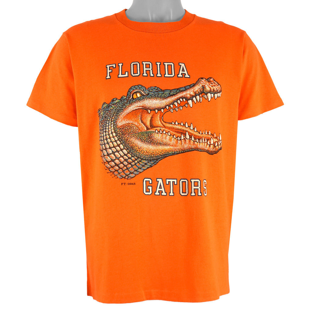 NCAA (Textile Prints) - Florida Gators Spell-Out T-Shirt 1990s X-Large Vintage Retro