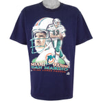 NFL (Pro Player) - Miami Dolphins Dan Marino No. 13 T-Shirt 1999 Large