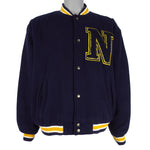 NCAA (Logo Athletic) - Notre Dame Fighting Irish Jacket 1990s X-Large Vintage Retro Football