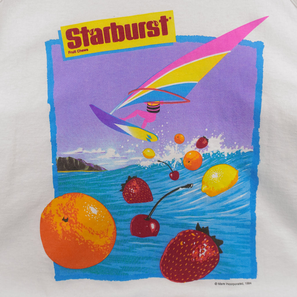 Vintage (CYRK) - Starburst Fruit Chews Sleeveless Shirt 1994 X-Large Vintage Retro