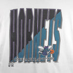 NBA (Official Fan) - Charlotte Hornets T-Shirt 1990s X-Large Vintage Retro Basketball