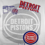 NBA (Swingster) - Detroit Pistons Basketball T-Shirt 1990s XX-Large Vintage Retro Basketball